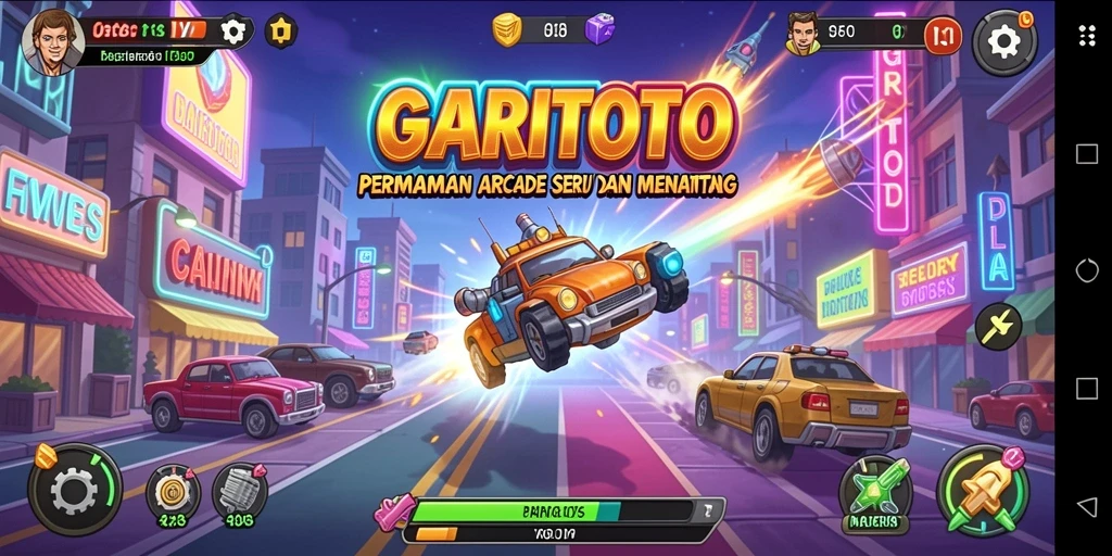 Tampilan gameplay menarik dari GARITOTO yang penuh tantangan.