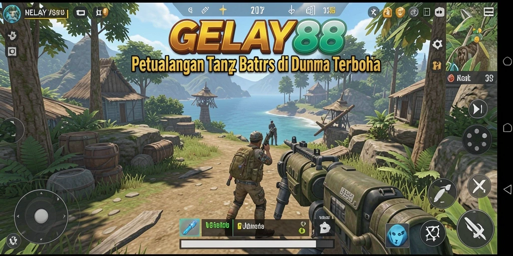 Tampilan gameplay menakjubkan di dunia terbuka GELAY88.