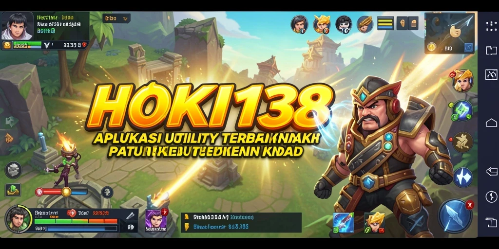 Tampilan antarmuka utama HOKI138 dengan fitur Utility.
