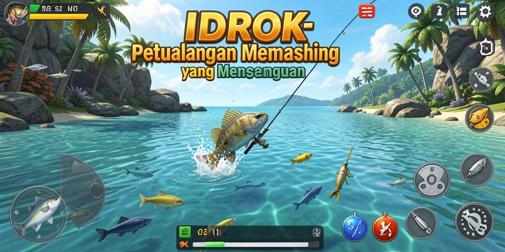 Tangkapan ikan yang fantastis di IDROK, memperlihatkan aksi memancing yang mendebarkan.