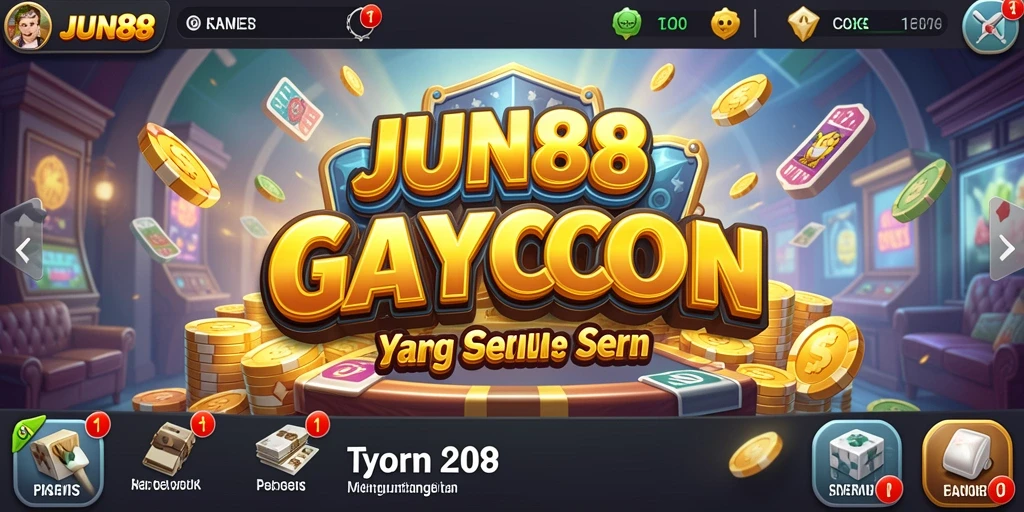 Tampilan gameplay <strong>JUN88</strong> yang menawan dengan manajemen bisnis yang seru.