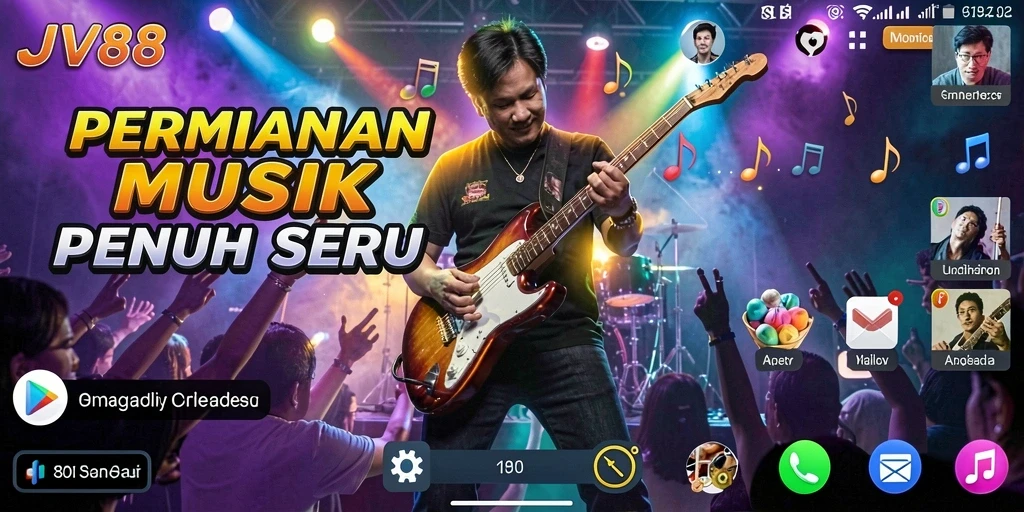 Tampilan gameplay JV88 yang seru dan interaktif.