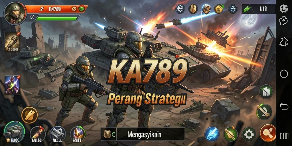 Tampilan gameplay epik di KA789 dengan strategi seru yang memukau.