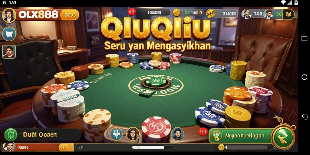 Screenshot gameplay QiuQiu OLX888 yang menarik dan penuh warna.