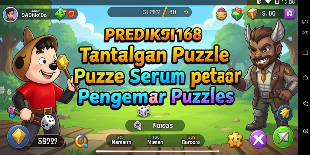 Gameplay seru PREDIKSI168 dengan tantangan puzzle yang menarik.