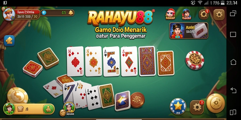 Tampilan gameplay RAHAYU88 yang menarik dan seru.