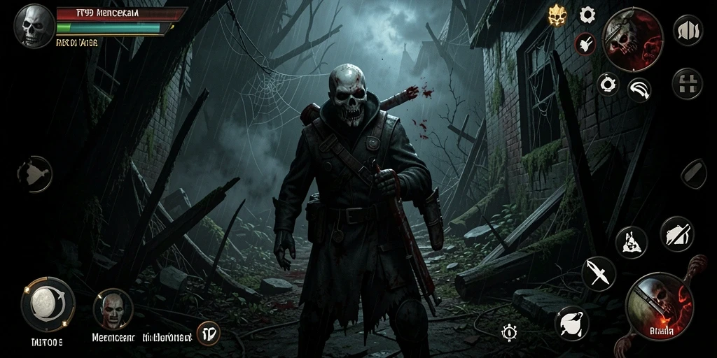 Gameplay RT99 yang menegangkan dengan suasana mencekam.
