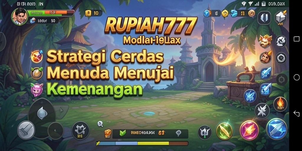 Screenshot gameplay RUPIAH777 menampilkan pertempuran strategis yang mendebarkan.