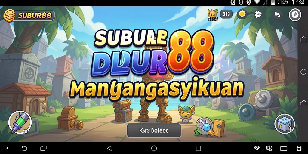 Screenshot gameplay SUBUR88 menampilkan keseruan dalam mengelola sumber daya.